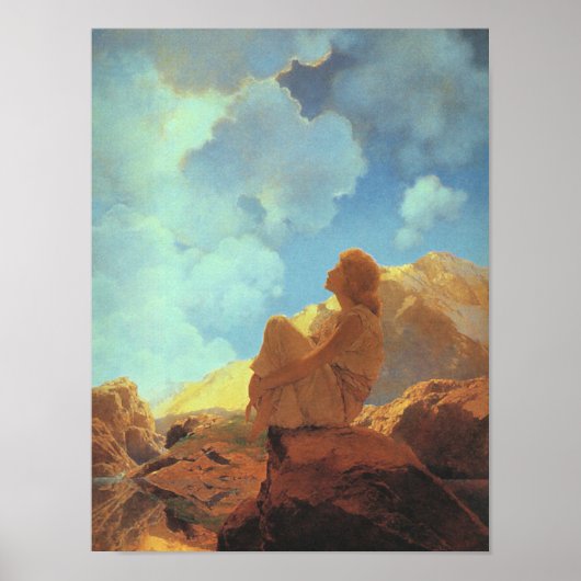 Goedemorgen, Maxfield Parrish Fine Art Poster (Voorkant)