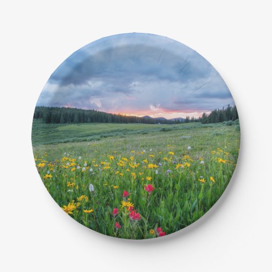 Goedemorgen Meadow Papieren Bordje (Voorkant)