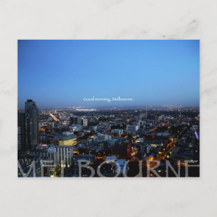 Goedemorgen, Melbourne Briefkaart
