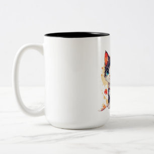 Goedemorgen Mens Tweekleurige Koffiemok