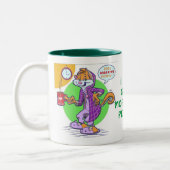 Goedemorgen Mensen Tweekleurige Koffiemok (Links)