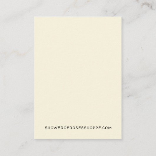 Goedemorgen met de Katholieke Prayer Floral Heilig Plaatskaartje (Achterkant)