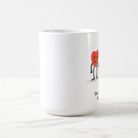 Goedemorgen, mijn liefdeskoffie-Mok Koffiemok (Center)