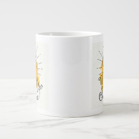 Goedemorgen mijn zon grote koffiekop (Voorkant)