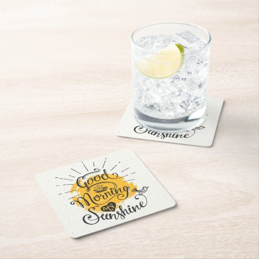 Goedemorgen mijn zon kartonnen onderzetters (Insitu)