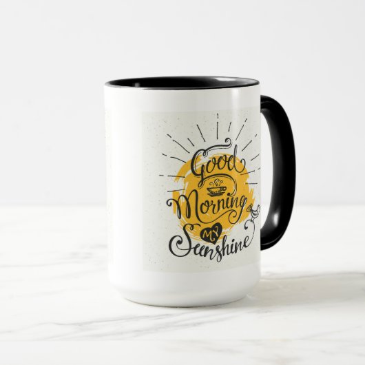 Goedemorgen mijn zon mok (Voorkant rechts)