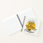 Goedemorgen mijn zon notitieboek (Binnen)