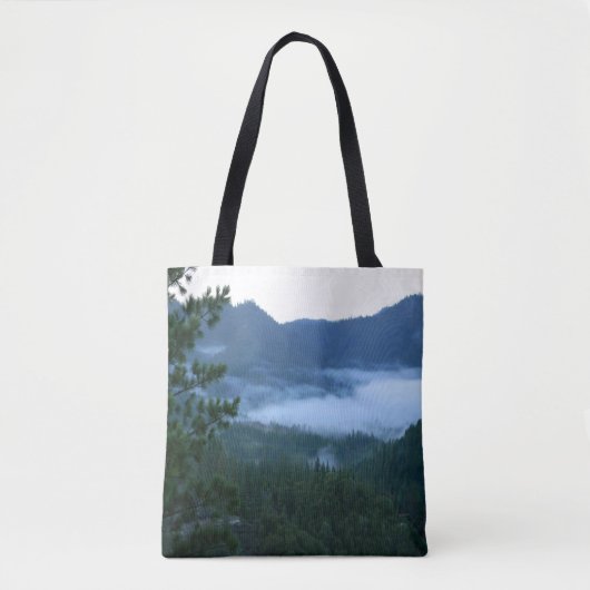 Goedemorgen mist... tote bag (Voorkant)