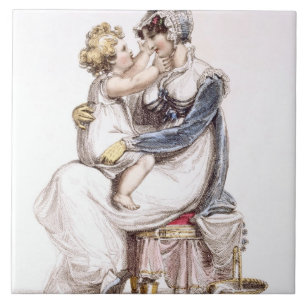 Goedemorgen, mode bord van Ackermann's Repo Tegeltje