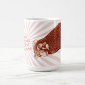 Goedemorgen moeder Cluckers Magische Mok (Midden)