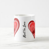 Goedemorgen, moet liefde zijn, geniet van de dag koffiemok (Center)