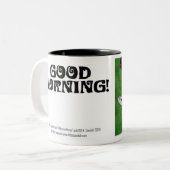 "Goedemorgen" mok (Voorkant links)