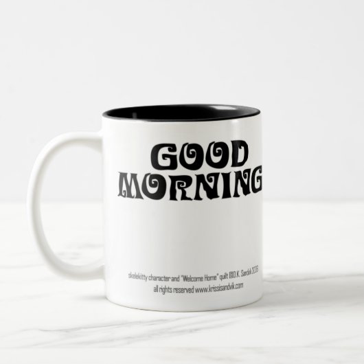 "Goedemorgen" mok (Links)