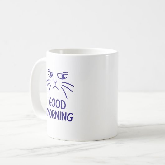 Goedemorgen mok (Voorkant links)