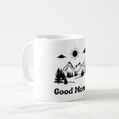 Goedemorgen Mok - Mindset Mok, Motivatie Mok, (Voorkant links)