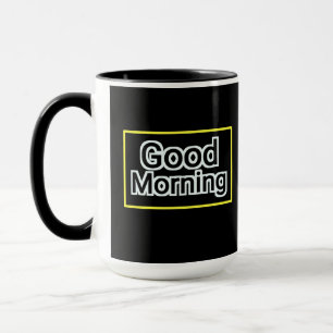 Goedemorgen Mok – Positieve quote Koffiekopje