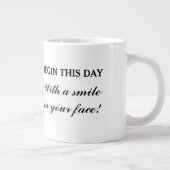 Goedemorgen mok, quote grote koffiekop (Rechts)