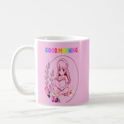 Goedemorgen Mok - tienermeisje lezen (Links)