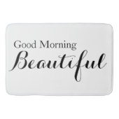 Goedemorgen mooi badmat (Voorkant)