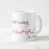 "Goedemorgen, mooi" citeert Joe Covelli Mok (Voorkant rechts)