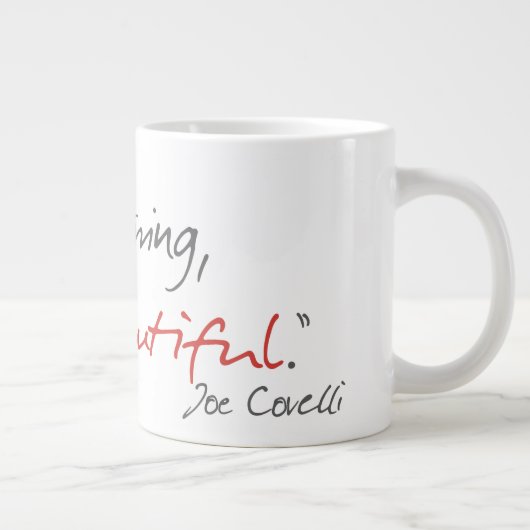 "Goedemorgen, mooi" citeert Joe Covelli Mok (Rechts)