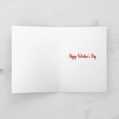Goedemorgen mooi gelukkig Valentijnsdag Kaart (Binnen)