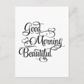 Goedemorgen Mooi - Inspirerend Kaart (Voorkant)