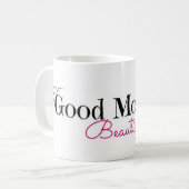 Goedemorgen mooi koffiemok (Voorkant links)