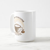 Goedemorgen mooi koffiemok (Voorkant links)