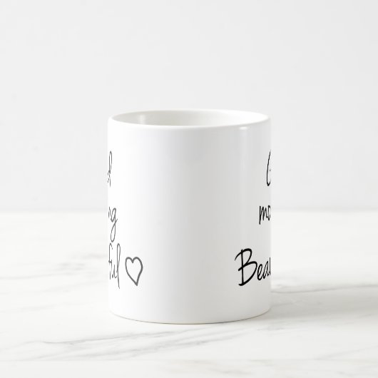 Goedemorgen mooi koffiemok (Center)