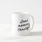 Goedemorgen mooi! koffiemok (Voorkant rechts)