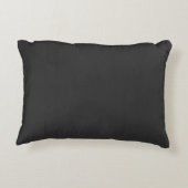 "Goedemorgen, mooi" Koolstof Accent Pillow Accent Kussen (Achterkant)