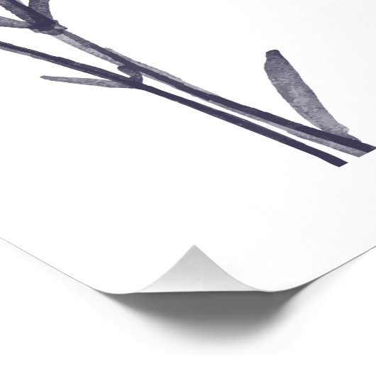 Goedemorgen mooi met anjers poster (Hoek)