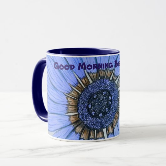 Goedemorgen mooi! Mok Blokkering koffie (Voorkant links)