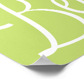 Goedemorgen mooi Poster (Hoek)