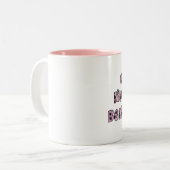 Goedemorgen mooi! tweekleurige koffiemok (Voorkant links)