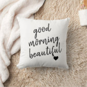 Goedemorgen Mooie Hart Kussen (Deken)