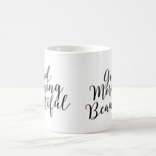 Goedemorgen mooie koffie-Mok Koffiemok (Center)