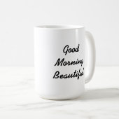 Goedemorgen mooie Mok (Voorkant rechts)