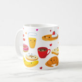 Goedemorgen ontbijt! koffiemok (Voorkant links)