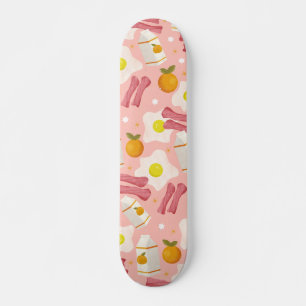 Goedemorgen ontbijt persoonlijk skateboard