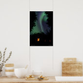 Goedemorgen op de Cabin Poster (Keuken)