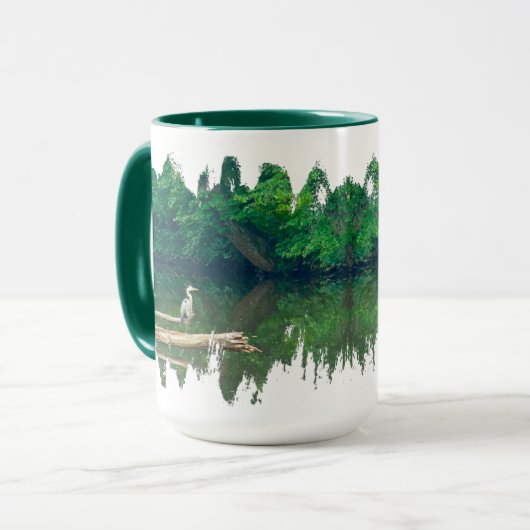 Goedemorgen op de Creek Mok (Voorkant links)