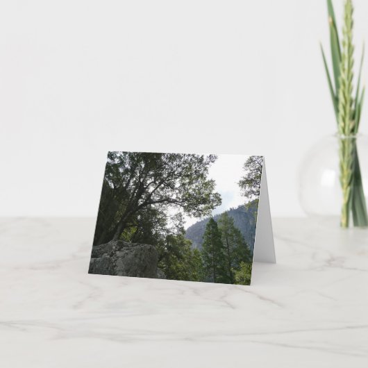 Goedemorgen op de Herfsten van de Trail naar de Ve Notitiekaartje (Voorkant)