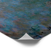 Goedemorgen op de Seine bij Giverny (1897) Poster (Hoek)