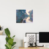 Goedemorgen op de Seine bij Giverny (1897) Poster (Thuiskantoor)