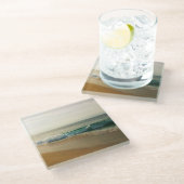 Goedemorgen op de Wedge, Californië Glazen Onderzetter (Schuin)