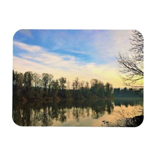 Goedemorgen op de Willamette, OF Magneet (Horizontaal)