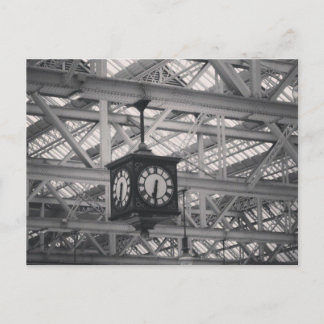 Goedemorgen op het centrale station Glasgow Briefkaart