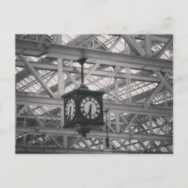 Goedemorgen op het centrale station Glasgow Briefkaart